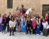 American university students for a month in the schools and families of Carpi