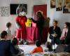 Mother’s Day in yellow and red with the women and children of the “Casa di Leda” home detention project