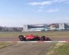 the new evolved SF-24 is on the track at Fiorano