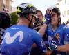 Sanchez recovers and beats Alaphilippe, who fell on the dirt road