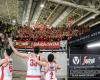Estra Pistoia, red and white protagonists of the second most watched match of the season