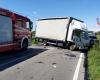 Accident between Busto Garolfo and Parabiago near Milan, one dead in the collision between truck and van