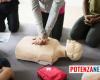 young people trained in first aid with the Italian Red Cross. The initiative