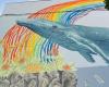 Catania, a humpback whale is at the center of the new smog-eating mural