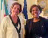 The Prefect of Isernia meets the Consul General of France Lise Moutoumalaya