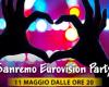 Saturday 11 May ‘Eurovision Party’ with Gianni Rolando in Piazza Bresca