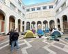 Padua, student intifada: the Bo courtyard occupied