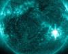 Impressive solar explosion of class X3.98: what consequences for the Earth?