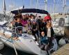 Rimini. The school trip is also done on a sailing boat