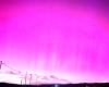 Aurora borealis in Foggia, arcs of red light also color the skies of the Capitanata