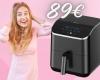 5.5 liter air fryer at GIFT PRICE, only €89 on Amazon