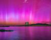 Sardinia colored by the Northern Lights | Cagliari