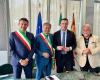 Longarone between Venice and Tirana, the doge ring of the Adriatic twinning has been returned