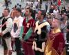 The events of the Niballo Palio of Faenza begin with the Donation of the Ceri