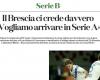 Brescia really believes in it: «We want to get to Serie A»