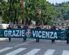 Vicenza greets the Alpini at the end of the record gathering