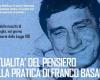 Centenary of the birth of Franco Basaglia, on the anniversary of Law 180