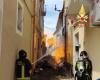 Bulldozer breaks gas pipe, column of flames in Settingiano – News