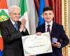 At 14 years old, an example of solidarity during the flood, awarded by Mattarella as “Standard of the Republic”