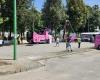 Caivano, the Pink Caravan of the Giro d’Italia arrives: no one to welcome it