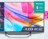 43″ SMART TV with 4K UHD resolution by HISENSE, the price drops