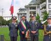 The flame of the Guardia di Finanza stands out in Legnano (Video)