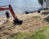 The first interventions of the Gusmeroli administration: cleaning beaches and starting public works