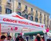Catania: party in Piazza Università for the 160 years of the Italian Red Cross