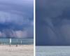 The video of the waterspout in Cervia and Milano Marittima near Rimini: impressive images from the beach