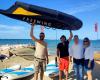 Windsurfing, the new center of the champion Andrea Papa inaugurated in Montesilvano