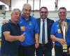 Bowls, people from Termoli on the podium at the “39th City of Termoli Trophy”. All the names of the placed players