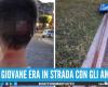 Injured in the head by a sign pole while walking in the street, a near tragedy in Pozzuoli