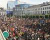 Nearly 5,000 people march in Brussels to protest against the rise of the right