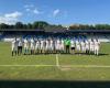 National team of prefects on the field in Ferrara for sport and solidarity