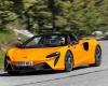 McLaren Artura Spider test, technical data, opinions and dimensions 3.0 V6 turbo