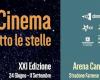 Cinema under the stars, the XXI edition at the former Caserma Cantore