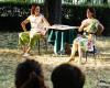 “In Suburbia [theater]” in the courtyards of public housing and in the public gardens of Florence