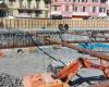 the parking lot in Piazza Eroi is halfway, the excavation has reached a height of minus 5.5 (Photo) – Sanremonews.it