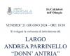 On June 21st in Marsala the naming ceremony of Largo Andrea Parrinello “Donn’Antria”, Founder of the Olimpia Calcio Sports Club