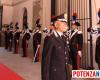 visit of Army Corps General De Vita to the “Basilicata” Carabinieri Legion Command. The photos