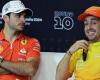 F1, Sainz derby at Ferrari: “Spain-Italy, we win 2-1” and Alonso exaggerates. Carlos: “Future in days””