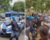 Clashes in Bologna to protest to save trees: activists dragged by the police