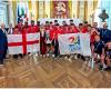 Football, Genoa under 18 champions of Italy: party at Palazzo Tursi for the young Grifoncini