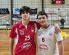 YOUTH – Tommaso Gallinella and Michael Buttarini of Nuova Pallavolo Spoleto at the Regions Trophy in Calabria