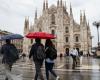Bad weather, orange alert in Milan due to risk of thunderstorms: levels in Seveso and Lambro monitored