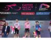 HERE IS PABLO TORRES AND PAU MARTÍ, ON THE PODIUM AT THE GIRO NEXT GEN