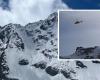 Tragedy on the Presanella: the accident at almost 3 thousand meters along the north face. One young man died and a 36-year-old was transported to hospital