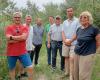 From Champagne to Olivola with Cia Alessandria, 6 French farmers among the Oliviera olive groves