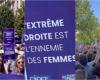 “The far right is the enemy of women.” Feminist associations march across France against Marine Le Pen’s party