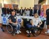 Wheelchair tennis, the sixth national tournament and the wheelchair school in Gallarate